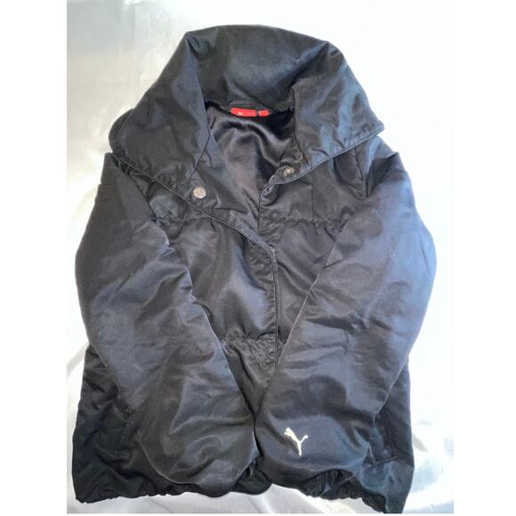 Puma Puffer Jacket - Size Women's S - Warm With Silky Feeling Fabric - Picture 4 of 11